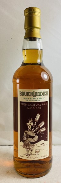 Bruichladdich 15 years Single Malt Whisky Barbaresco Finish