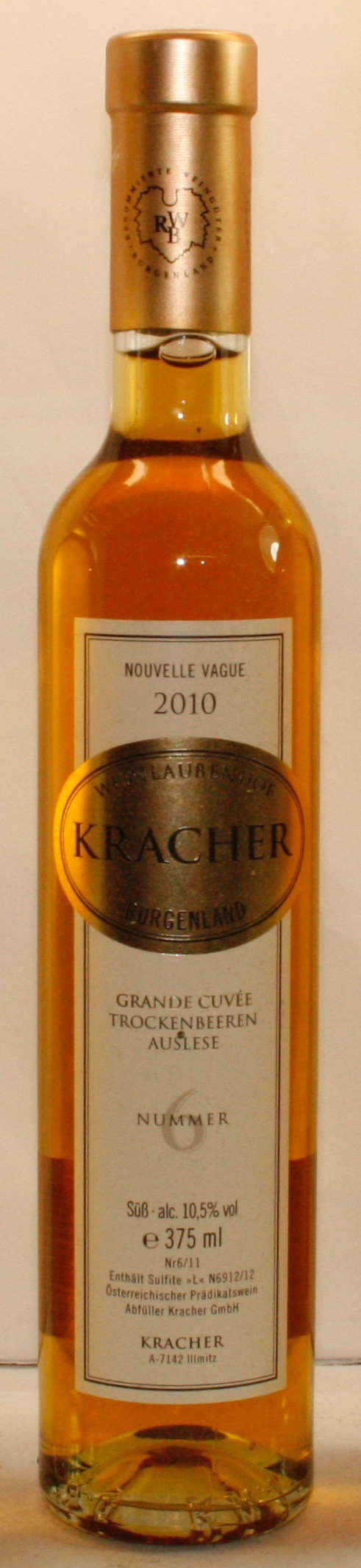 Kracher Nr.6. Grande Cuvée Trockenbeerenauslese Nouvelle Vague, Austria, Shop