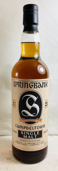 Springbank Single Malt Whisky, 21 Years, 2005 Release